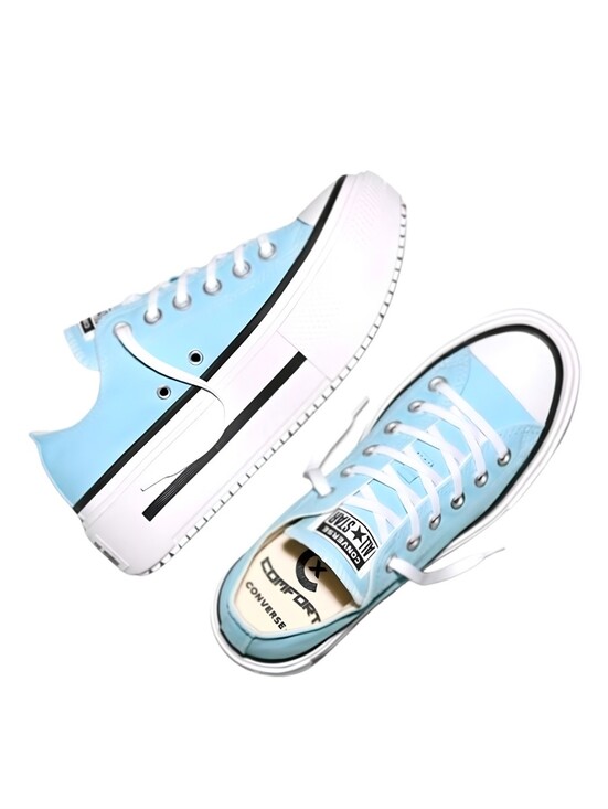 Converse Shoes - Converse Chuck Taylor All Star Lift Double Stack Ox Deja Blue Women's 9 / Men 7